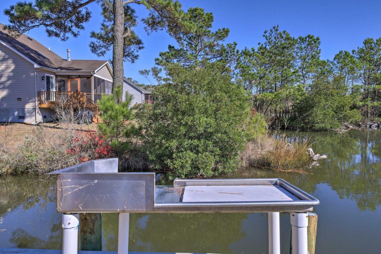 فيلا Quaint Chincoteague Island Hideaway With 2 Porches! المظهر الخارجي الصورة